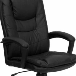 Flash Furniture High Back Black Leather Executive Swivel Office Chair with Arms -Office Chairs Sales Shop unnamed file 6801