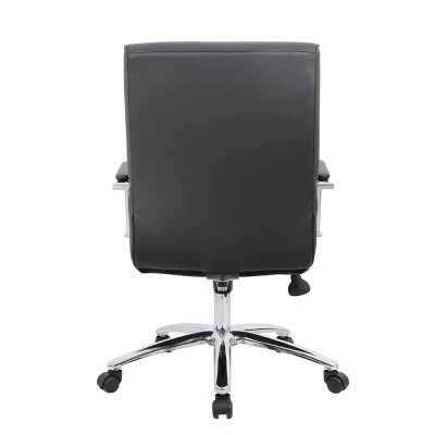 Modern Executive Conference Chair - Boss Office Products Gray 6 Modern Executive Conference Chair - Boss Office Products Gray - Image 4