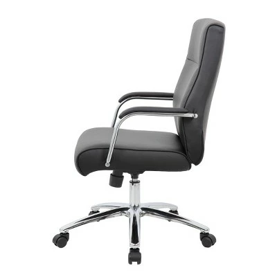 Modern Executive Conference Chair - Boss Office Products Gray 7 Modern Executive Conference Chair - Boss Office Products Gray - Image 5