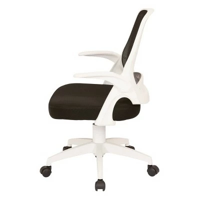 Jackson Office Chair with Flip Arms - OSP Home Furnishings Black 5 Jackson Office Chair with Flip Arms - OSP Home Furnishings Black - Image 3