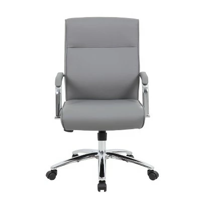 Modern Executive Conference Chair - Boss Office Products Gray 9 Modern Executive Conference Chair - Boss Office Products Gray - Image 7