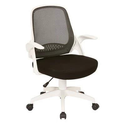 Jackson Office Chair with Flip Arms - OSP Home Furnishings Black 7 Jackson Office Chair with Flip Arms - OSP Home Furnishings Black - Image 5