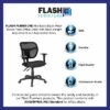 Flash Furniture Mid-Back Mesh Swivel Task Office Chair with Back Height Adjustment and Adjustable Arms -Office Chairs Sales Shop unnamed file 6852