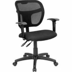 Flash Furniture Mid-Back Mesh Swivel Task Office Chair with Back Height Adjustment and Adjustable Arms -Office Chairs Sales Shop unnamed file 6853