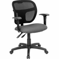 Flash Furniture Mid-Back Mesh Swivel Task Office Chair with Back Height Adjustment and Adjustable Arms -Office Chairs Sales Shop unnamed file 6854