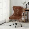 Bedell Contemporary Tufted Swivel Office Chair - Christopher Knight Home Midnight Black/chrome -Office Chairs Sales Shop unnamed file 686