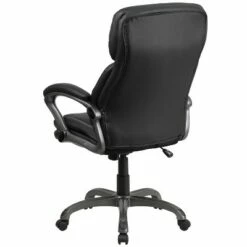 Flash Furniture High Back Black LeatherSoft Executive Swivel Ergonomic Office Chair with Lumbar Support Knob with Arms -Office Chairs Sales Shop unnamed file 6861