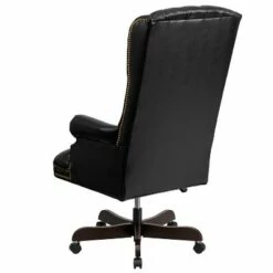 High Back Traditional Fully Tufted Black LeatherSoft Executive Swivel Ergonomic Office Chair with Arms Black - Flash Furniture -Office Chairs Sales Shop unnamed file 6889