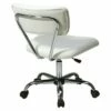 Vista Chrome and Vinyl Desk Chair White - OSP Home Furnishings -Office Chairs Sales Shop unnamed file 6891