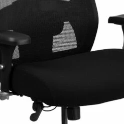 Flash Furniture HERCULES Series 24/7 Intensive Use Big & Tall 500 lb. Rated Black Mesh Executive Ergonomic Office Chair with Ratchet Back -Office Chairs Sales Shop unnamed file 6905