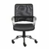 Mesh Back with Pewter Finish Task Chair Black - Boss Office Products -Office Chairs Sales Shop unnamed file 6913