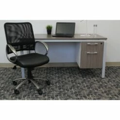 Mesh Back with Pewter Finish Task Chair Black - Boss Office Products -Office Chairs Sales Shop unnamed file 6914