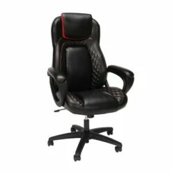 Racing Style Softhread Leather High Back Office Chair - OFM Black -Office Chairs Sales Shop unnamed file 6936