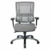 Vertical Mesh Chair with Steel Fabric Seat Gray - OSP Home Furnishings -Office Chairs Sales Shop unnamed file 7029