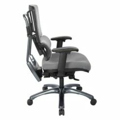 Vertical Mesh Chair with Steel Fabric Seat Gray - OSP Home Furnishings 8 Vertical Mesh Chair with Steel Fabric Seat Gray - OSP Home Furnishings -Office Chairs Sales Shop unnamed file 7030