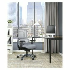 Vertical Mesh Chair with Steel Fabric Seat Gray - OSP Home Furnishings 11 Vertical Mesh Chair with Steel Fabric Seat Gray - OSP Home Furnishings -Office Chairs Sales Shop unnamed file 7033