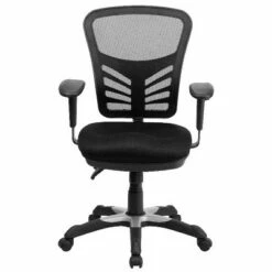 Swivel Task Chair with Triple Paddle Control Black Mesh - Flash Furniture -Office Chairs Sales Shop unnamed file 7036
