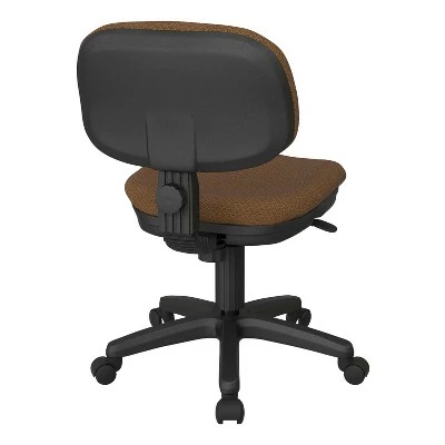 Basic Task Chair - OSP Home Furnishings Burgundy 4 Basic Task Chair - OSP Home Furnishings Burgundy - Image 2