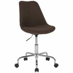 Flash Furniture Aurora Series Mid-Back Fabric Task Office Chair with Pneumatic Lift and Chrome Base -Office Chairs Sales Shop unnamed file 7089