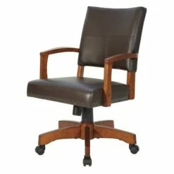 Deluxe Wood Bankers Chair Faux Leather - OSP Home Furnishings Espresso 11 Deluxe Wood Bankers Chair Faux Leather - OSP Home Furnishings Espresso -Office Chairs Sales Shop unnamed file 7149