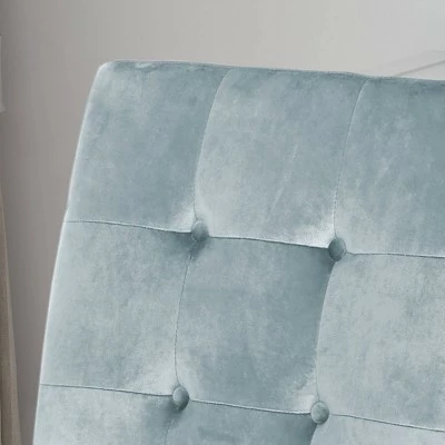 Centennial Glam Tufted Home Office Chair with Swivel Base - Christopher Knight Home Light Gray 4 Centennial Glam Tufted Home Office Chair with Swivel Base - Christopher Knight Home Light Gray - Image 2