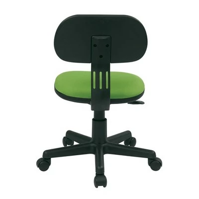 Student Task Chair Green - OSP Home Furnishings 9 Student Task Chair Green - OSP Home Furnishings - Image 7