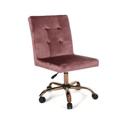 Centennial Glam Tufted Home Office Chair with Swivel Base - Christopher Knight Home Light Gray 9 Centennial Glam Tufted Home Office Chair with Swivel Base - Christopher Knight Home Light Gray - Image 7