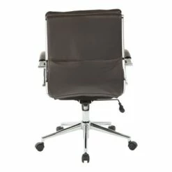 OSP Home Furnishings Mid Back Manager's Faux Leather Chair with Chrome Base - OSP Designs Black 16 OSP Home Furnishings Mid Back Manager's Faux Leather Chair with Chrome Base - OSP Designs Black -Office Chairs Sales Shop unnamed file 7233