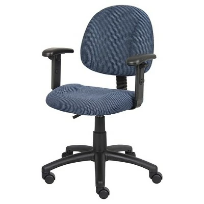 Deluxe Posture Chair with Adjustable Arms - Boss Office Products Gray 7 Deluxe Posture Chair with Adjustable Arms - Boss Office Products Gray - Image 5