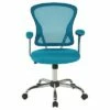 Juliana Task Chair Blue Mesh - OSP Home Furnishings