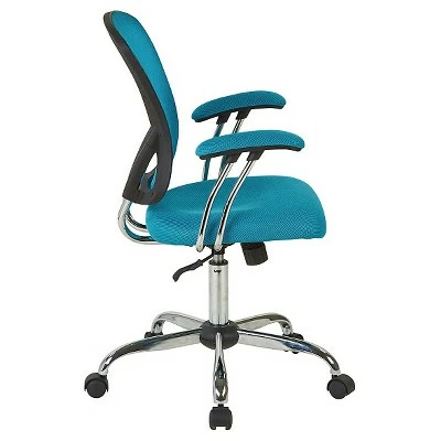 Juliana Task Chair Blue Mesh - OSP Home Furnishings 4 Juliana Task Chair Blue Mesh - OSP Home Furnishings - Image 2
