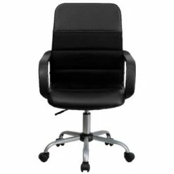 Swivel Task Chair Black Leather/Mesh - Flash Furniture -Office Chairs Sales Shop unnamed file 7275