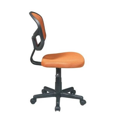Mesh Task Chair Orange - OSP Home Furnishings 4 Mesh Task Chair Orange - OSP Home Furnishings - Image 2