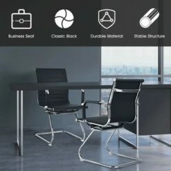 Costway Set of 2 Office Waiting Room Chairs for Reception Conference Area -Office Chairs Sales Shop unnamed file 7344
