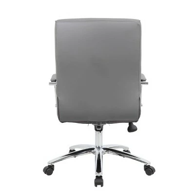 Executive Conference Chair Gray - Boss Office Products 5 Executive Conference Chair Gray - Boss Office Products - Image 3