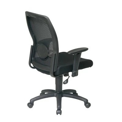 Screen Back Mesh Seat Chair Black - OSP Home Furnishings 4 Screen Back Mesh Seat Chair Black - OSP Home Furnishings - Image 2