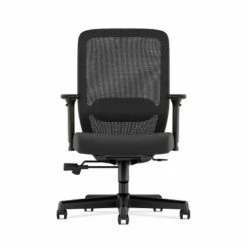 Exposure Mesh Office Chair with 2 Way Adjustable Arms - HON Black/silver