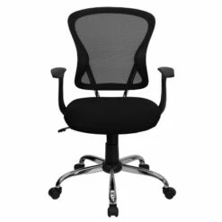 Swivel Task Chair Chrome Black Mesh - Flash Furniture -Office Chairs Sales Shop unnamed file 7393