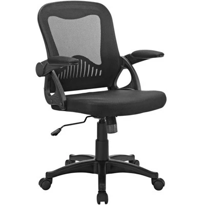 Advance Office Chair Black - Modway 3 Advance Office Chair Black - Modway