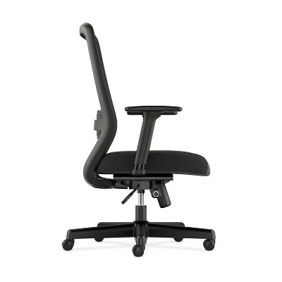 Exposure Mesh Office Chair with 2 Way Adjustable Arms - HON Black/silver 6 Exposure Mesh Office Chair with 2 Way Adjustable Arms - HON Black/silver - Image 4