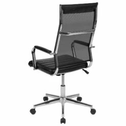 Flash Furniture High Back Black Mesh Contemporary Executive Swivel Office Chair with LeatherSoft Seat -Office Chairs Sales Shop unnamed file 7424