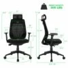 Costway High Back Mesh Office Chair Swivel Reclining Task Chair w/Clothes Hanger 2 Costway High Back Mesh Office Chair Swivel Reclining Task Chair w/Clothes Hanger -Office Chairs Sales Shop unnamed file 7426