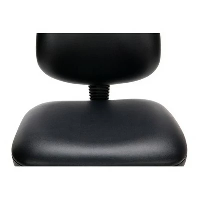 Straton Series Anti-Microbial/Anti-Bacterial Mid-Back Armless Swivel Task Chair Vinyl Black - OFM 8 Straton Series Anti-Microbial/Anti-Bacterial Mid-Back Armless Swivel Task Chair Vinyl Black - OFM - Image 6