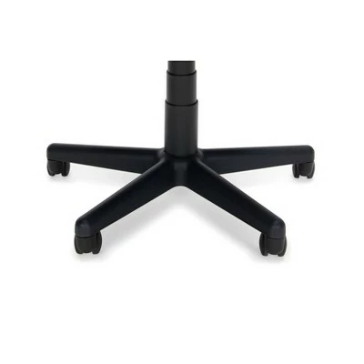 Straton Series Anti-Microbial/Anti-Bacterial Mid-Back Armless Swivel Task Chair Vinyl Black - OFM 10 Straton Series Anti-Microbial/Anti-Bacterial Mid-Back Armless Swivel Task Chair Vinyl Black - OFM - Image 8