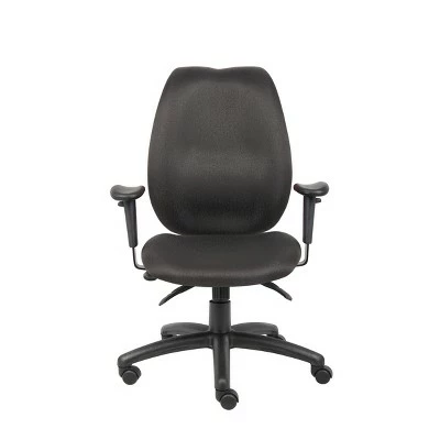 High Back Task Chair with Seat Slider Black - Boss Office Products 7 High Back Task Chair with Seat Slider Black - Boss Office Products - Image 5