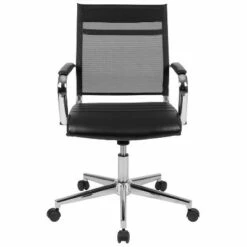 Flash Furniture Mid-Back Black Mesh Contemporary Executive Swivel Office Chair with LeatherSoft Seat 14 Flash Furniture Mid-Back Black Mesh Contemporary Executive Swivel Office Chair with LeatherSoft Seat -Office Chairs Sales Shop unnamed file 7480