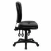 Multi-Functional Ergonomic Swivel Task Chair Black Leather - Flash Furniture -Office Chairs Sales Shop unnamed file 7503