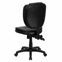Multi-Functional Ergonomic Swivel Task Chair Black Leather - Flash Furniture -Office Chairs Sales Shop unnamed file 7504