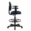Ergonomic Drafting Chair Navy Blue - Flash Furniture -Office Chairs Sales Shop unnamed file 7514