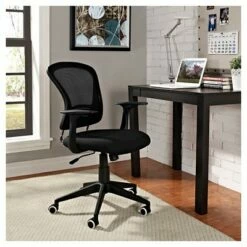 Poise Mesh Back with Mesh Seat Office Chair Midnight Black - Modway -Office Chairs Sales Shop unnamed file 7520